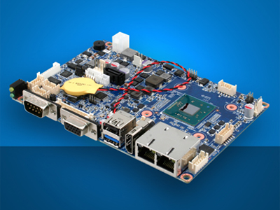 foto Ordenador monotarjeta de 3.5” con procesador Intel® Atom E3800.